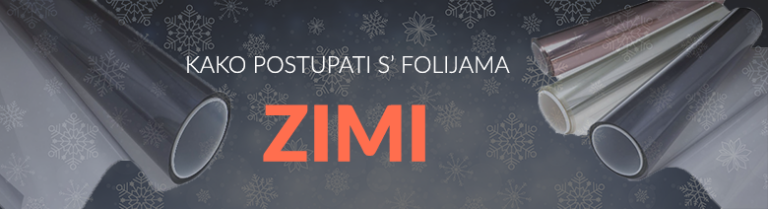 Kako postupiti sa folijama zimi